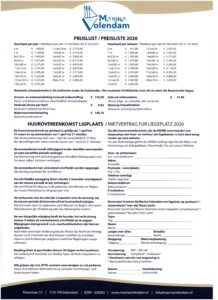 Overeenkomst 2026 Tarieven 2026